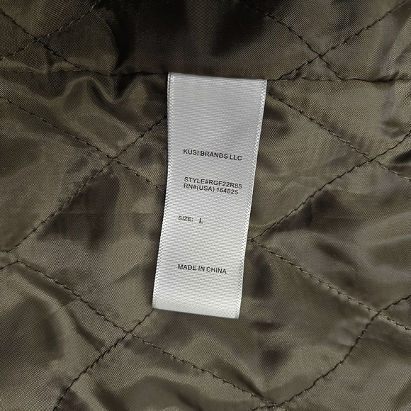 ROBERT GRAHAM MENS BLACK FAUX SUEDE CARGO JACKET SIZE LARGE ORIG. $328 - Picture 8 of 8